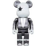 1000% Bearbrick - KISS Star Child (Chrome Edition)