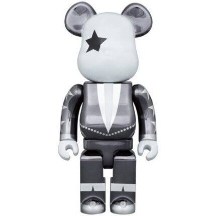 1000% Bearbrick - KISS Star Child (Chrome Edition)