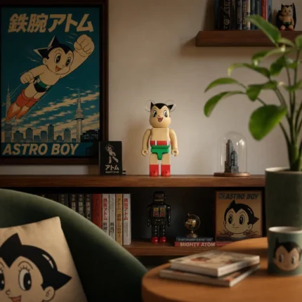 100% & 400% Bearbrick Set - Astro Boy (First Color Ver.)