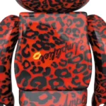 400% & 100% Bearbrick Set - Amplifier (Red) by HIDE