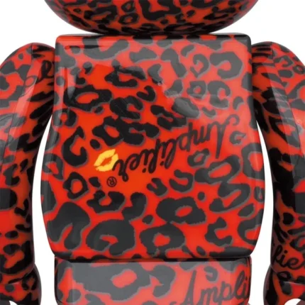 400% & 100% Bearbrick Set - Amplifier (Red) by HIDE