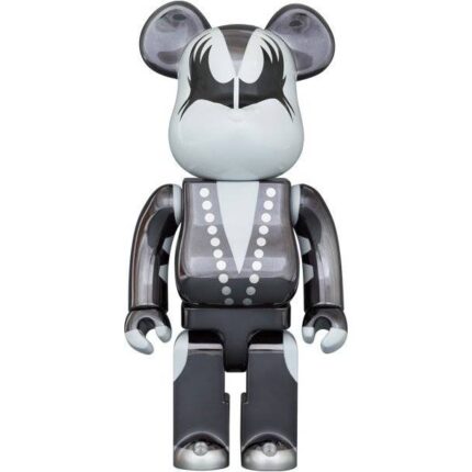 1000% Bearbrick - KISS Demon (Chrome Edition)