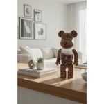 400% & 100% Bearbrick Set - My First Bearbrick Baby (Leopard)