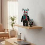 400% & 100% Bearbrick - Kamen Rider No. 2 + 1