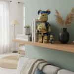 100% & 400% Bearbrick set – Van Gogh – The Yellow House