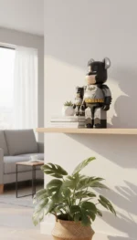 400% & 100% Bearbrick Set – Batman Hush (Black ver.)