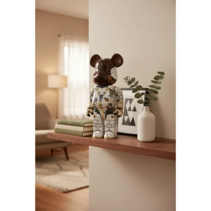 400% & 100% Bearbrick Set - LUDENS by Hideo Kojima (Japan edition)