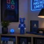 400% Bearbrick - PlayStation (Blue Edition)