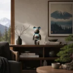 1000% Bearbrick - Katsushika Hokusai (Sanka Hakuu)