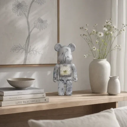 400% Bearbrick - Flora Gerbera (Mames)