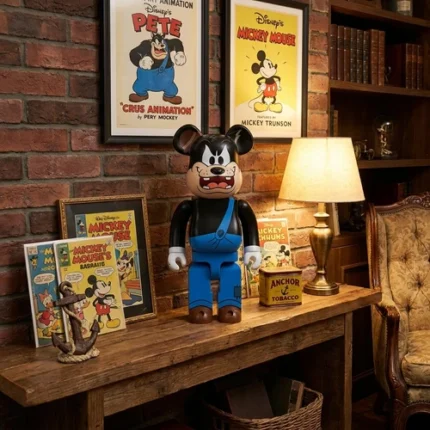 400% Bearbrick - Peg-Leg Pete (Walt Disney)