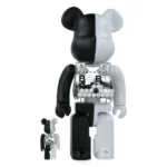 400% & 100% Bearbrick - My First Bearbrick Baby (Black & White)