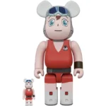 400% & 100% Bearbrick Set - Ream (Time Patrol)
