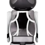 400% & 100% Bearbrick Set - KISS Catman (Chrome Edition)