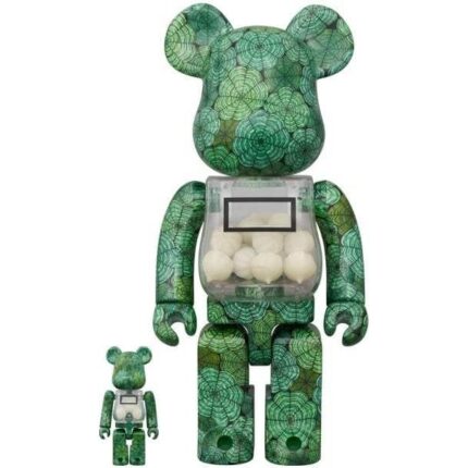 400% & 100% Bearbrick Set - Euphorbia obesa GID (BOTANIZE)