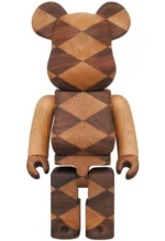 400% Karimoku Bearbrick - Woven #2