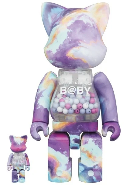 400% & 100% Nyabrick Set - My First Nyabrick Baby (Purple Marble)