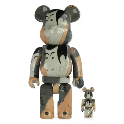 400% & 100% Bearbrick Set – Toshusai Sharaku Ichikawa Ebizo IV