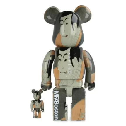 400% & 100% Bearbrick Set – Toshusai Sharaku Ichikawa Ebizo IV