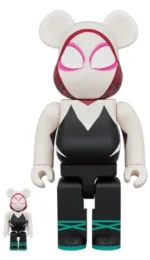400% & 100% Bearbrick Set - Spider-Gwen (Spider-Man: Into the Spider-Verse)