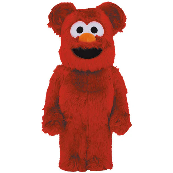 image_47844720-53ed-4a25-a2b2-343ae283a48d_608x 400% Bearbrick - Elmo - Costume Edition V2 (Sesame Street)