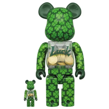 400% & 100% Bearbrick Set - LUCK (Skydance Animation)