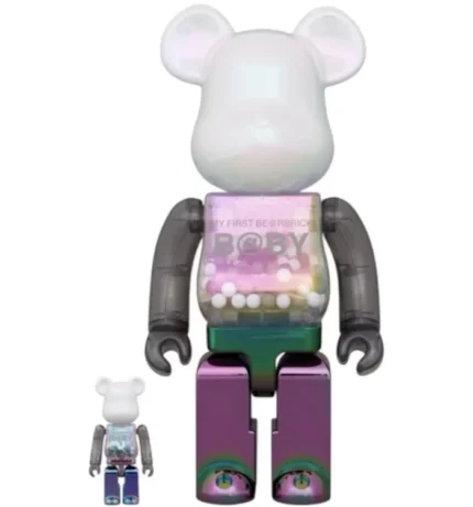 100% & 400% Bearbrick – My First Bearbrick Baby (MUTANT)