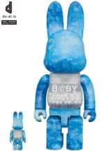 400% & 100% Rabbrick Set - My First Rabbrick Baby (Snow Crystal)