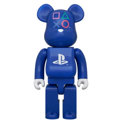 400% Bearbrick - PlayStation (Blue Edition)