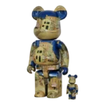 100% & 400% Bearbrick set – Van Gogh – The Yellow House