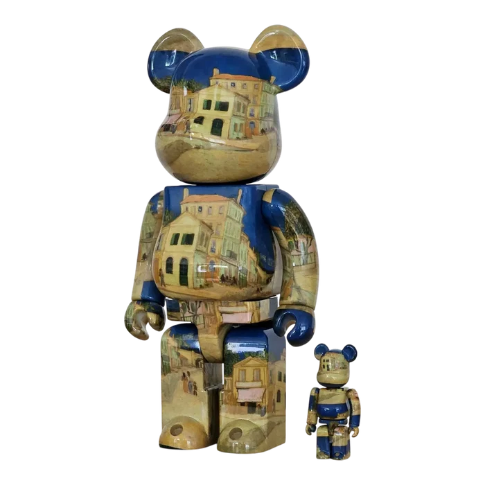 image_76_700x 100% & 400% Bearbrick set – Van Gogh – The Yellow House