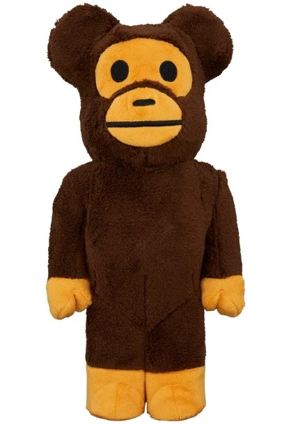 400% Bearbrick - Baby Milo by BAPE - A Bathing Ape (Costume Edition)