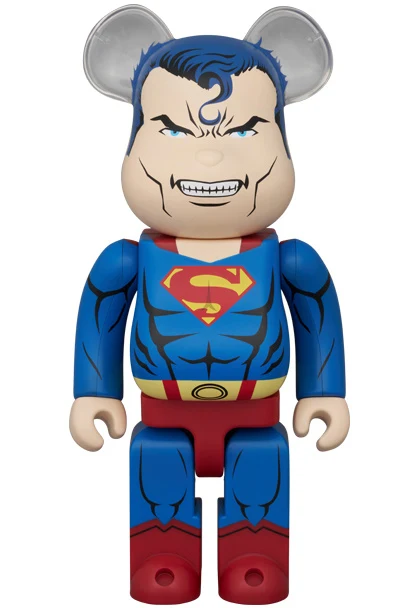 400% & 100% Bearbrick set - Superman (Hush v2)