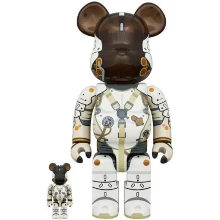 400% & 100% Bearbrick Set - LUDENS by Hideo Kojima (Japan edition)