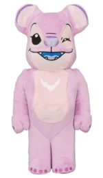 400% Bearbrick - Angel - Stitch (Costume Version)