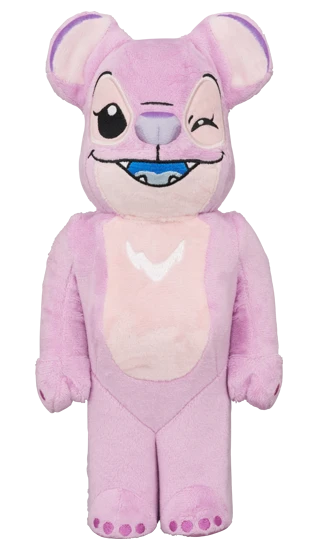 400% Bearbrick - Angel - Stitch (Costume Version)