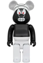 400% Bearbrick - Smurf (Black)