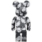 400% & 100% Bearbrick Set - Multiple Selves - Black Scandal (Yohji Yamamoto x Suzume Uchida)