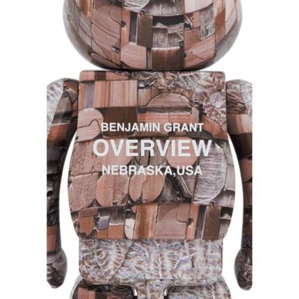 400% & 100% Bearbrick Set - Nebraska Overview (Benjamin Grant)