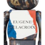 400% & 100% Bearbrick Set - Eugène Delacroix (Liberty Leading the People)