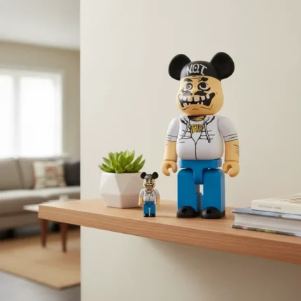 400% & 100% Bearbrick Set - Notman (Anthrax)