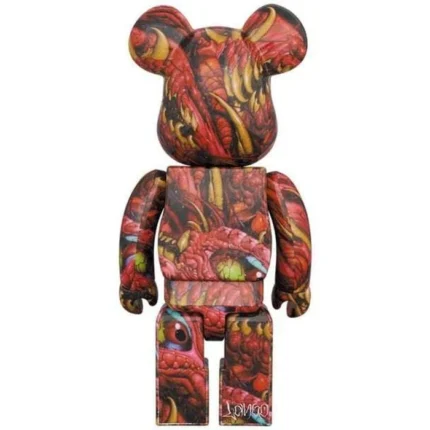 400% Bearbrick - Lango Dragon (Lango Oliveira)