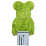 400% & 100% Bearbrick Set - Oscar The Grouch - Costume Edition (Sesame Street)