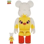 400% & 100% Bearbrick Set – Ducky (Toy Story 4)