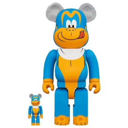 400% & 100% Bearbrick Set - King Kombo (Kellogg's)